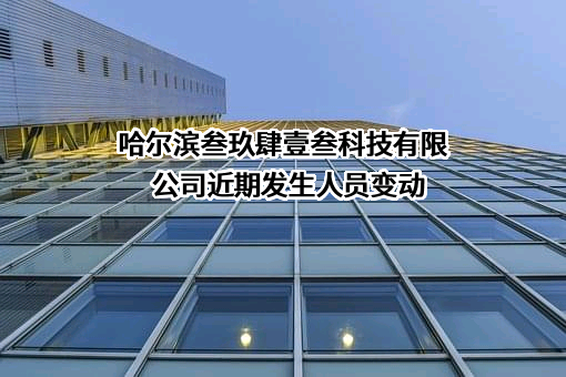 哈尔滨叁玖肆壹叁科技有限公司