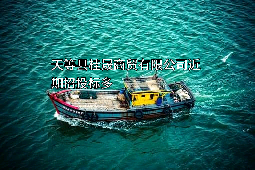 天等县桂晟商贸有限公司近期招投标项目多