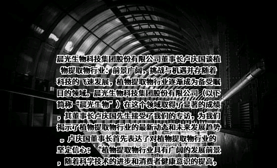 晨光生物科技集团股份有限公司