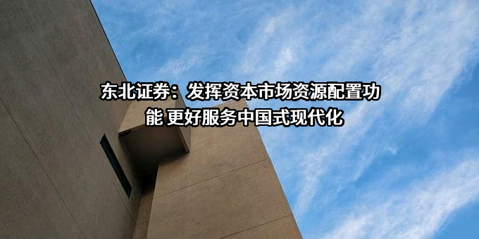 东北证券股份有限公司