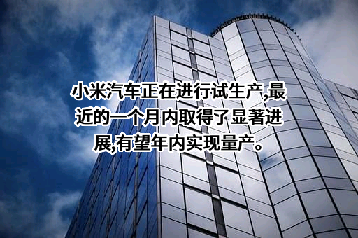 小米汽车有限公司