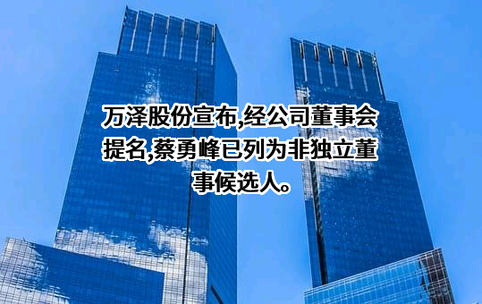 万泽实业股份有限公司