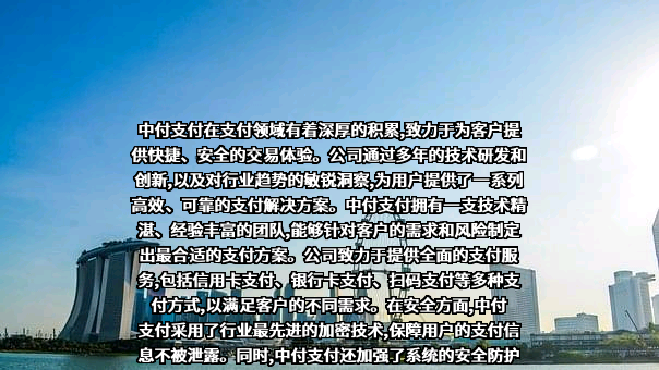 中付支付科技有限公司