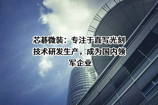 合肥芯碁微电子装备股份有限公司