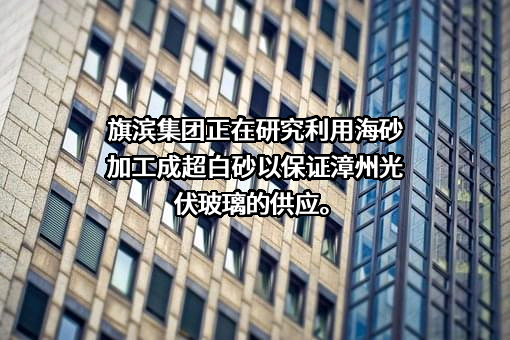 株洲旗滨集团股份有限公司