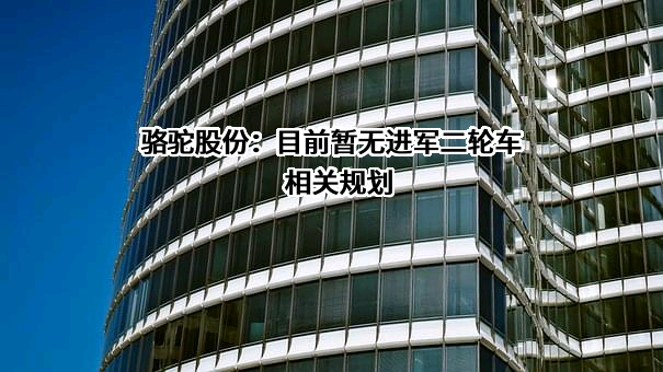骆驼集团股份有限公司