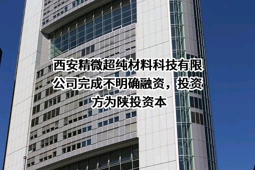 西安精微超纯材料科技有限公司