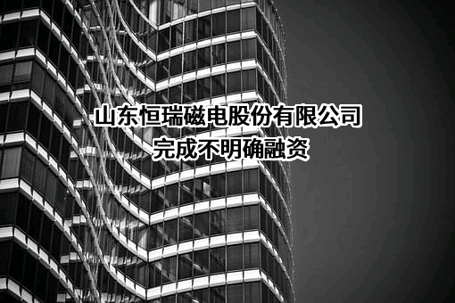 山东恒瑞磁电股份有限公司