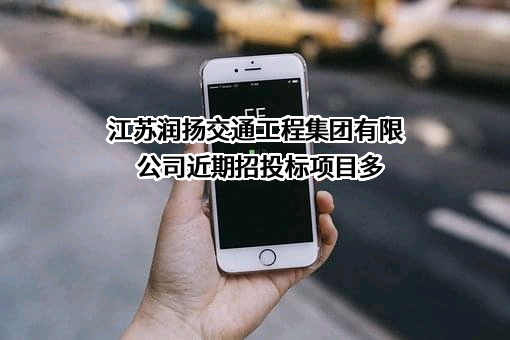 江苏润扬交通工程集团有限公司近期招投标项目多