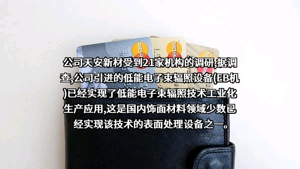 广东天安新材料股份有限公司