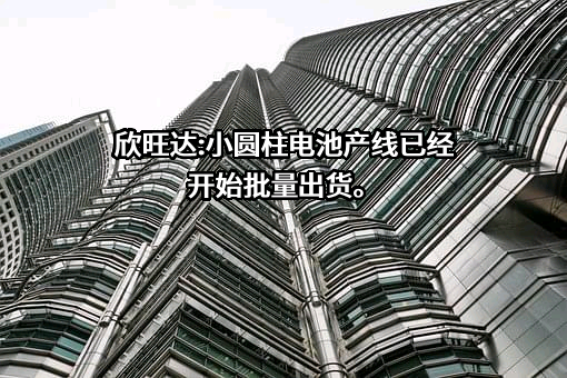 欣旺达电子股份有限公司