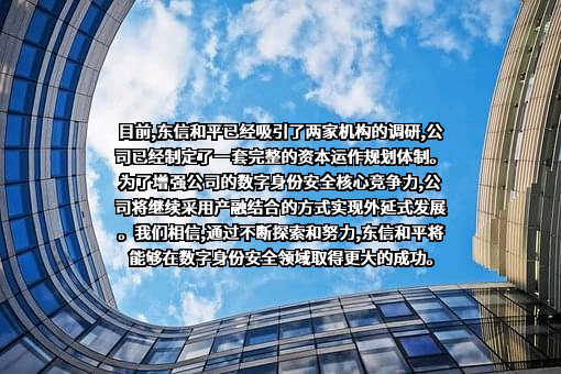 东信和平科技股份有限公司