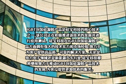 成都硅宝科技股份有限公司
