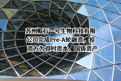 苏州鲲石一号生物科技有限公司