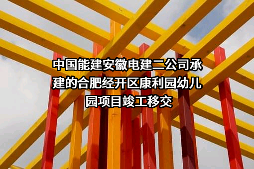 中国能源建设集团安徽电力建设第二工程有限公司