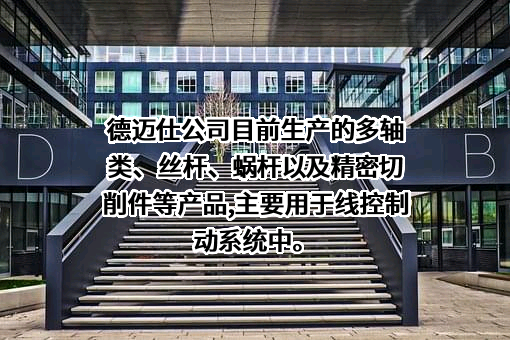 大连德迈仕精密科技股份有限公司
