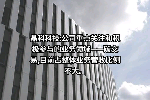 晶科电力科技股份有限公司