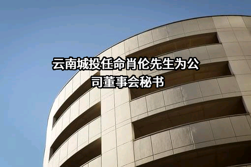 云南城投置业股份有限公司