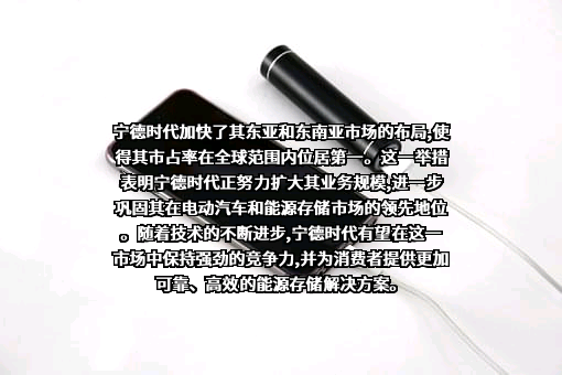 宁德时代新能源科技股份有限公司