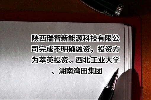 陕西瑞智新能源科技有限公司