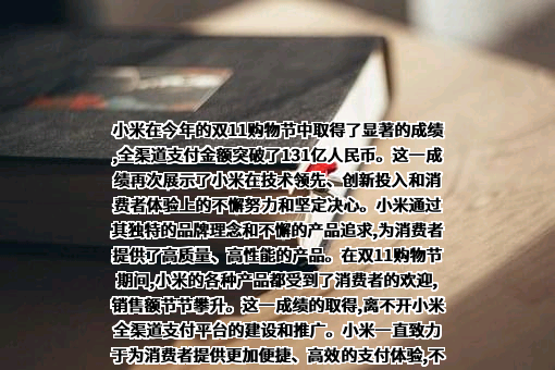 小米科技有限责任公司