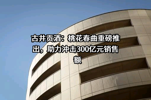 安徽古井集团有限责任公司