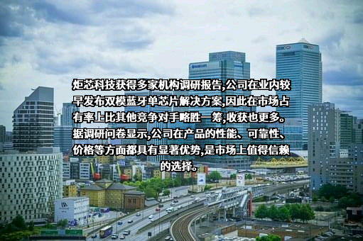 炬芯科技股份有限公司