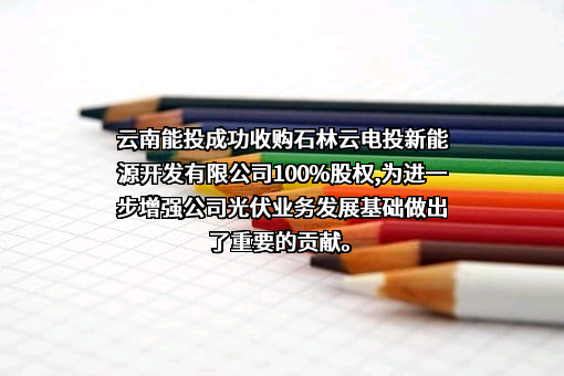 云南能源投资股份有限公司