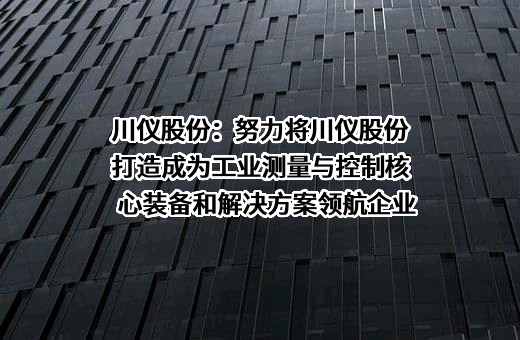 重庆川仪自动化股份有限公司