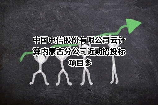 中国电信股份有限公司云计算内蒙古分公司近期招投标项目多