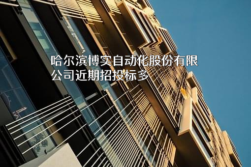 哈尔滨博实自动化股份有限公司
