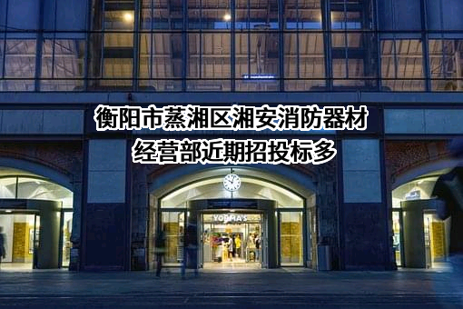 衡阳市蒸湘区湘安消防器材经营部