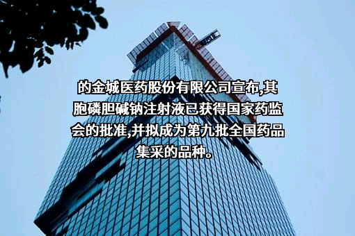 山东金城医药集团股份有限公司