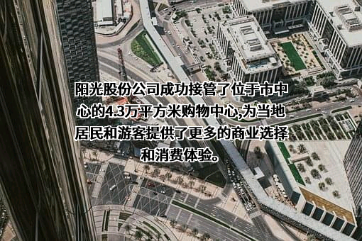 阳光新业地产股份有限公司