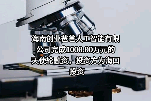 海南创业爸爸人工智能有限公司