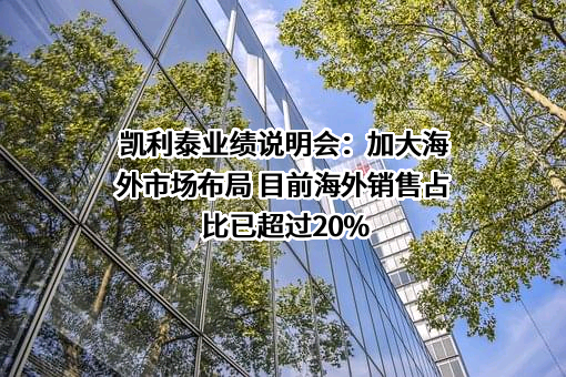上海凯利泰医疗科技股份有限公司