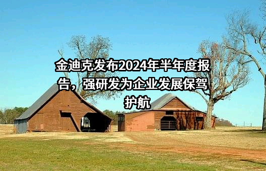 金迪克发布2024年半年度报告，强研发为企业发展保驾护航