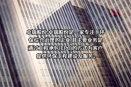 浙江卓锦环保科技股份有限公司