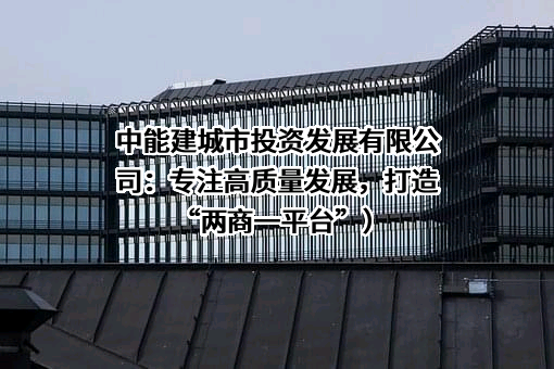 中能建城市投资发展有限公司