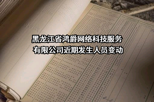 黑龙江省鸿爵网络科技服务有限公司