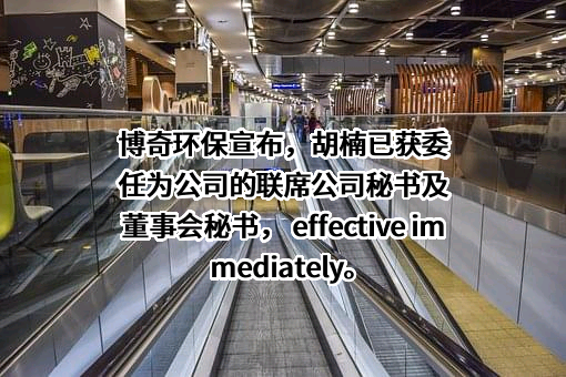 中國博奇環保（控股）有限公司