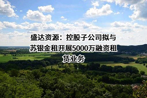 苏银金融租赁股份有限公司