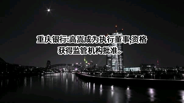 重庆银行股份有限公司