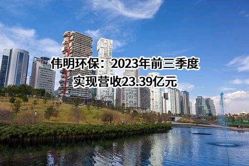 浙江伟明环保股份有限公司