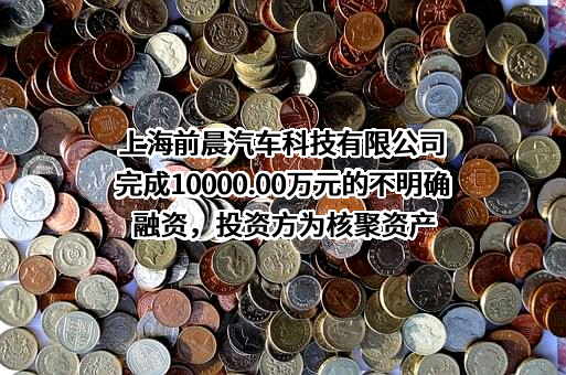 上海前晨汽车科技有限公司
