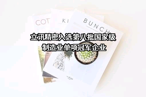 立讯精密工业股份有限公司