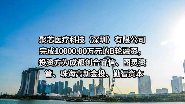 聚芯医疗科技（深圳）有限公司