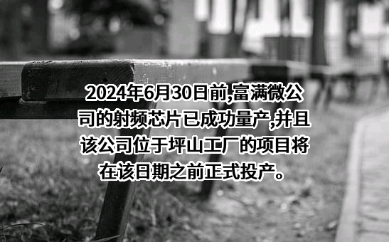富满微电子集团股份有限公司