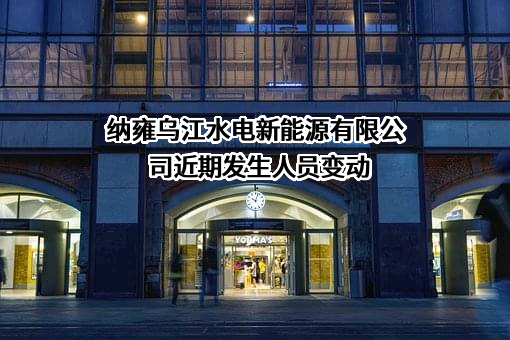 纳雍乌江水电新能源有限公司