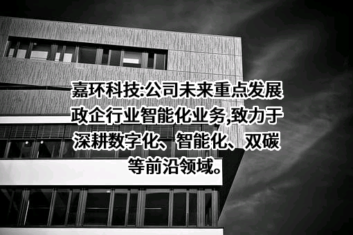 嘉环科技股份有限公司